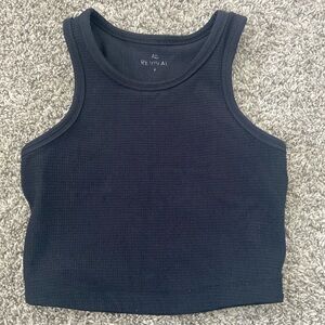 Altard state black cropped tank